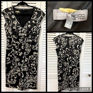 SALE! 🖤 Donna Ricco New York cocktail dress 🖤